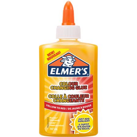 Elmers - Kleur veranderende - Lijm - Geel - Rood - 147ml